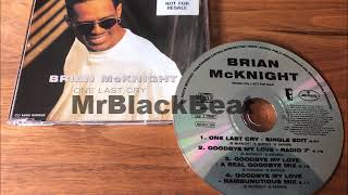 Brian McKnight  Goodbye My Love Radio 7quot1993PROMO [upl. by Atinnek451]