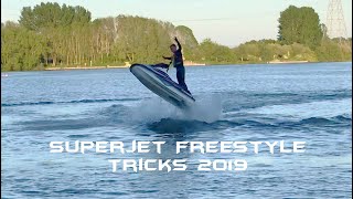 Yamaha Superjet Freestyle Tricks 2019 [upl. by Carbo]