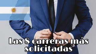 Las 8 carreras mejor pagadas y solicitadas en Argentina [upl. by Dachy482]