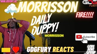 NAH tell him to RELAX 🔥🔥🔥 Morrisson  Daily Duppy  GRM Daily REACTION [upl. by Nylecyoj]