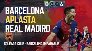 Barcelona APLASTA al Real Madrid en el CLASICO Español  GOLEADA 40  BalonGlobal [upl. by Slifka]