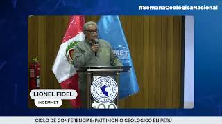 CICLO DE CONFERENCIAS PATRIMONIO GEOLÓGICO EN PERÚ [upl. by Israeli269]