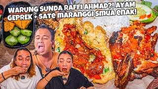 USAHA BARU SULTAN ANDARA WARUNG SUNDA MURAH SAMBEL PEDES CHEF DIAMBIL LANGSUNG DARI CIREBON [upl. by Dnalevelc]