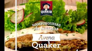 Hamburguesas de Lenteja y Avena Quaker [upl. by Arrak290]