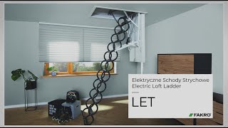 Installation instructions for the LET Electric Loft Ladder [upl. by Okia]