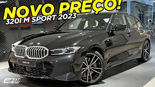 NOVO BMW 320I M SPORT 2023 PRETO SAFIRA COM INTERIOR CLARO CONFIGURAÇÃO LINDA EM DETALHES [upl. by Thurston]