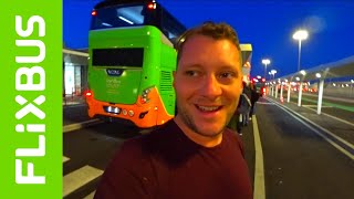 €30 Overnight Flixbus Brussels to London amp Bristol review [upl. by Ahset108]