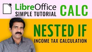 LibreOffice Calc  Nested If Income Tax [upl. by Ranie]