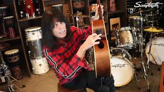 What does the Sawtooth Rudy Sarzo Fretted Signature Acoustic Bass Sound Like No FX [upl. by Ruscio214]