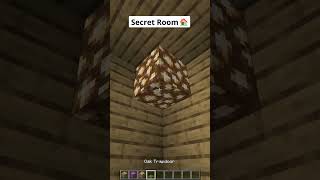 Minecraft Secret Room🤫 shorts [upl. by Barbara468]