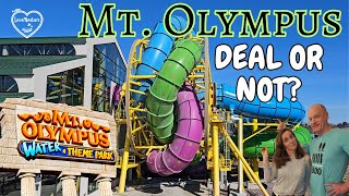 Mt Olympus WI Dells  A Deal too good to be true  Waterslide POV [upl. by Zsolway]