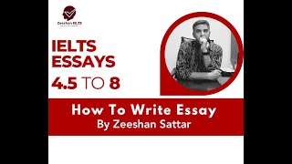 IELTS Writing Task 2 I How To Write Best Essay I With Zeeshan Sattar English  Urdu [upl. by Latouche]