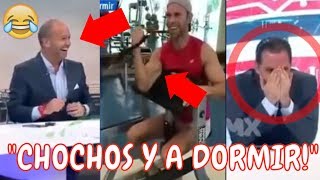 Martinoli y Luis García SE BURLAN de Zague quotSE METE CHOCHOS Y CLEMBUTEROLquot [upl. by Maclean224]