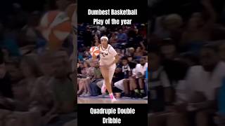 The Angel Reese Quadruple Double Dribble 😳 [upl. by Aralomo]