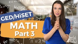 GEDHiSET Math Practice Part 3 [upl. by Eerihs]