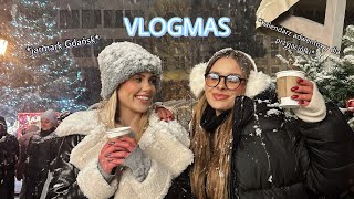 VLOGMAS  jarmark w Gdańsku [upl. by Enelie]