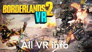 Borderlands 2 VR PSVR  an Introduction for N00bs  All VR info amp footage [upl. by Shorter680]