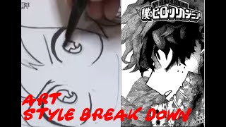 KOHEI HORIKOSH Art Style Break DownMy Hero Academia [upl. by Beedon]