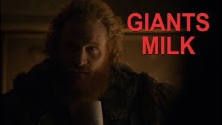 Game of Thrones Season 8 Tormund drinks Giants Milk HD [upl. by Nykal]