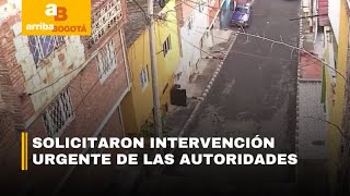 Deslizamientos en barrio Marco Fidel Suárez tienen en alerta a 50 familias  CityTv [upl. by Gretna]