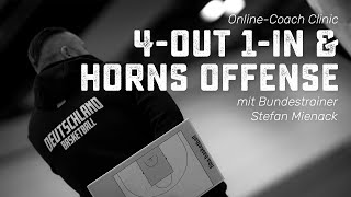 quot4out 1in amp Horns Offensequot mit Bundestrainer Stefan Mienack  Coach Clinics [upl. by Reube]