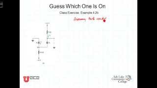 L4 1 6Ideal Diode Conducting or Not Part 2b [upl. by Lemhar]