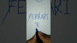 Ferrari branded logo available in my youtube channel shorts trending logo [upl. by Achilles112]