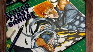 how to draw Ichigo Kurosaki bankai [upl. by Ajiam]