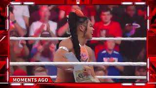 Sonya deville slap queen zelina vegaCarmella raw 42522 [upl. by Nylaf]