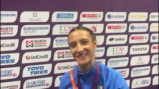 Nadia Battocletti on becoming double European champion in front of a home crowd [upl. by Teragramyram]