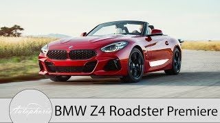 2019 BMW Z4 Roadster G29 Weltpremiere für die BMW Z4 M40i First Edition 4K  Autophorie [upl. by Grane]