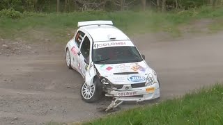 38 Rally Prealpi Orobiche 2024 CRASHES and MISTAKE [upl. by Willdon]