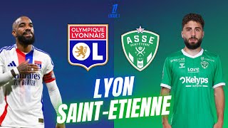 🔥⚽️ LIVE TALK  Lyon vs SaintÉtienne  LE DERBY EN FOLIE  Suivez le Choc en Direct [upl. by Dyolf]