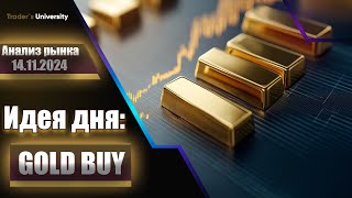 Анализ рынка 14 11 2024 Доллар Рубль Юань Биткоин Золото Нефть CME Forex [upl. by Enaelem]