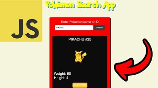 FreeCodeCamp Pokemon Search App Project Tutorial amp Walkthrough [upl. by Rance455]