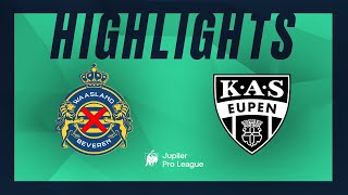 WaaslandBeveren  KAS Eupen hoogtepunten [upl. by Aisena]