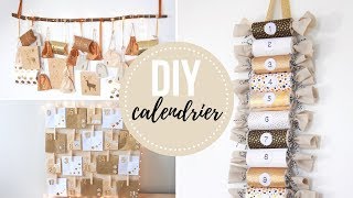 3 DIY  Calendriers de lavent [upl. by Halyk]