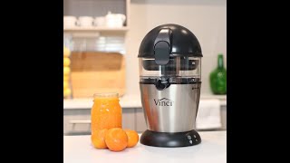 See the Vinci Hands Free Citrus Juicer in Action [upl. by Sehguh]