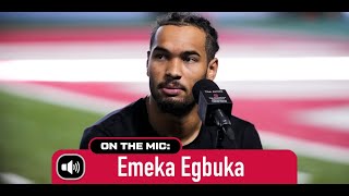 Ohio State Emeka Egbuka on opportunity to beat Michigan finish career with gold pants [upl. by Gabel]