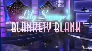 Lily Savages Blankety Blank Intro [upl. by Une]