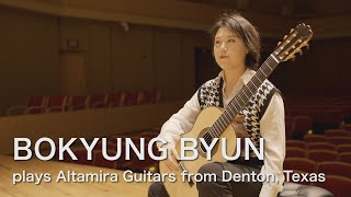 Bokyung Byun plays Altamira Guitars from Denton Texas [upl. by Harilda]