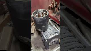 Winch motor brushes mechanic diy jeep [upl. by Lenka]