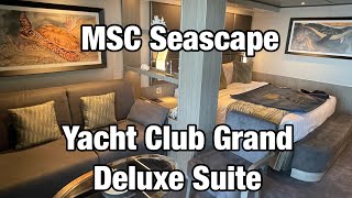 MSC Seascape YC Grande Deluxe Suite 19032 [upl. by Senecal]