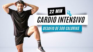 TREINO INTERVALADO DE ALTA INTENSIDADE  queima de gordura em casa completa sem equipamentos HIIT [upl. by Dagley]