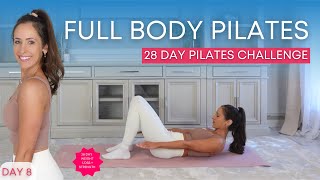 20 Min Pilates for Weight Loss amp Strength 28 Day Challenge Day 8 [upl. by Eremihc]