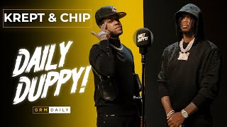 Krept x Chip  Daily Duppy  GRM Daily [upl. by Bomke]