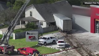 South Texas teen arrested after 18wheeler crashes into home trucker dies [upl. by Adamok]