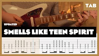 Nirvana  Smells Like Teen Spirit  Guitar Tab  Lesson  Cover  Tutorial [upl. by Airak]