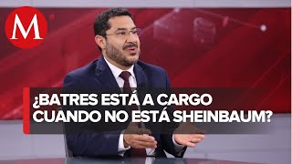 Pese a asistir a tomas de protesta Sheinbaum sigue atenta a agenda de CdMx Martí Batres [upl. by Aicenaj974]