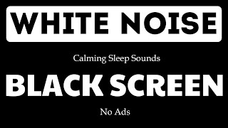 White Noise  Black Screen  No Ads  11 Hours  Calming Sleep Sounds [upl. by Aeneus]